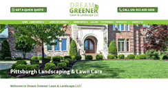 Desktop Screenshot of dreamgreenerlawn.com